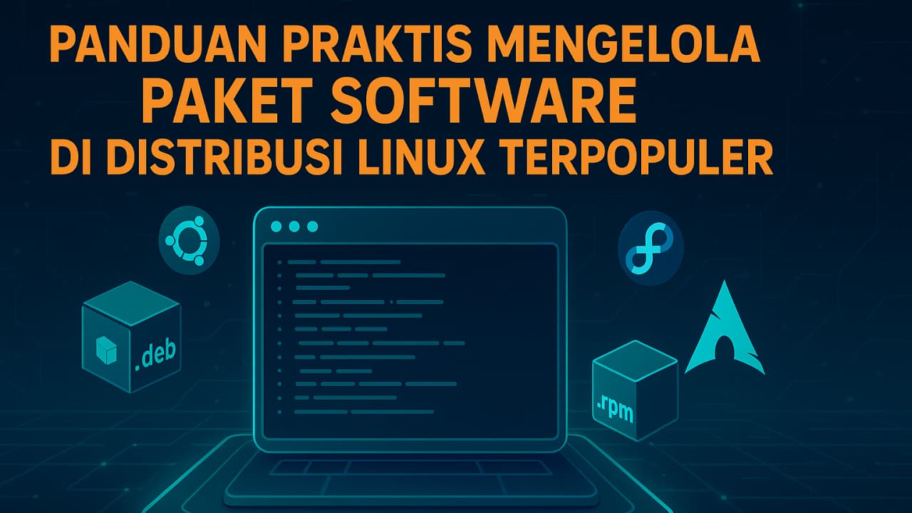 Panduan Praktis Mengelola Paket Software di Distribusi Linux Terpopuler
