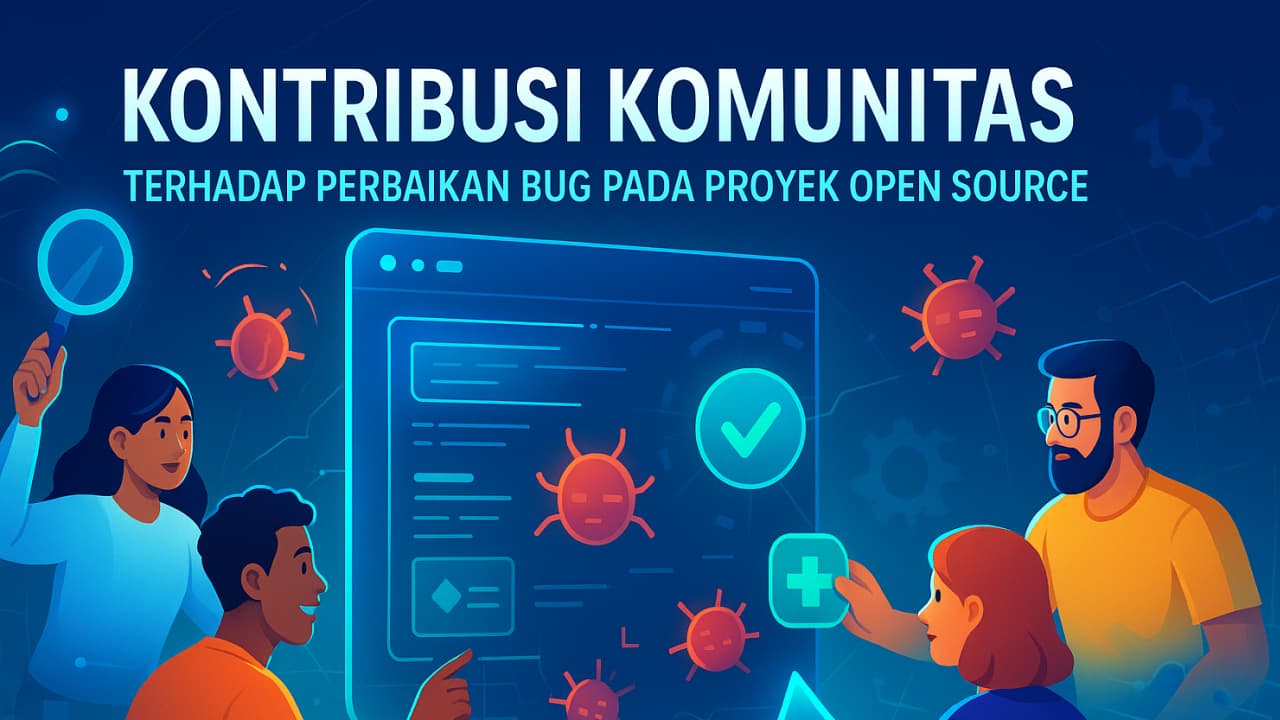 Kontribusi Komunitas Terhadap Perbaikan Bug pada Proyek Open Source